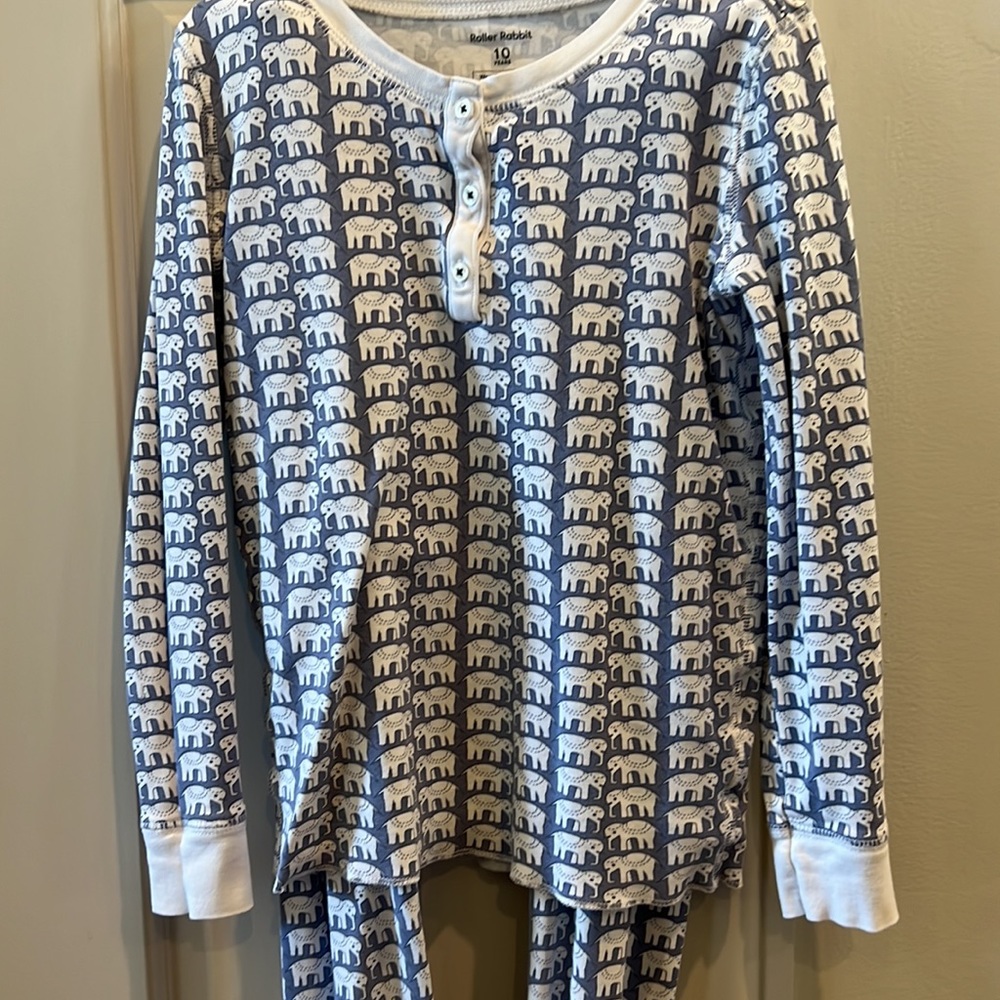 Roller Rabbit Elephant Pajamas Hatha